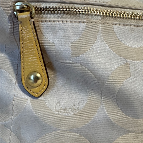 Coach Madison Julianne Op Art satchel handbag 12963 - Picture 3 of 12